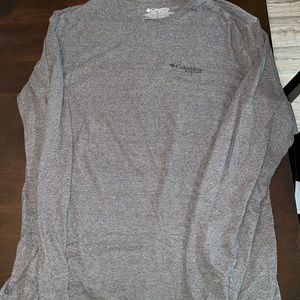 Dark grey long sleeve Columbia shirt l